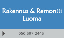 Rakennus & Remontti Luoma logo